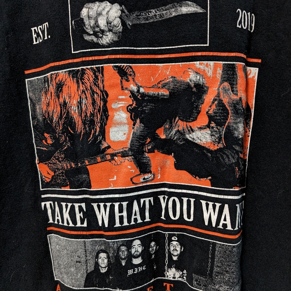 Band tee mouth for war